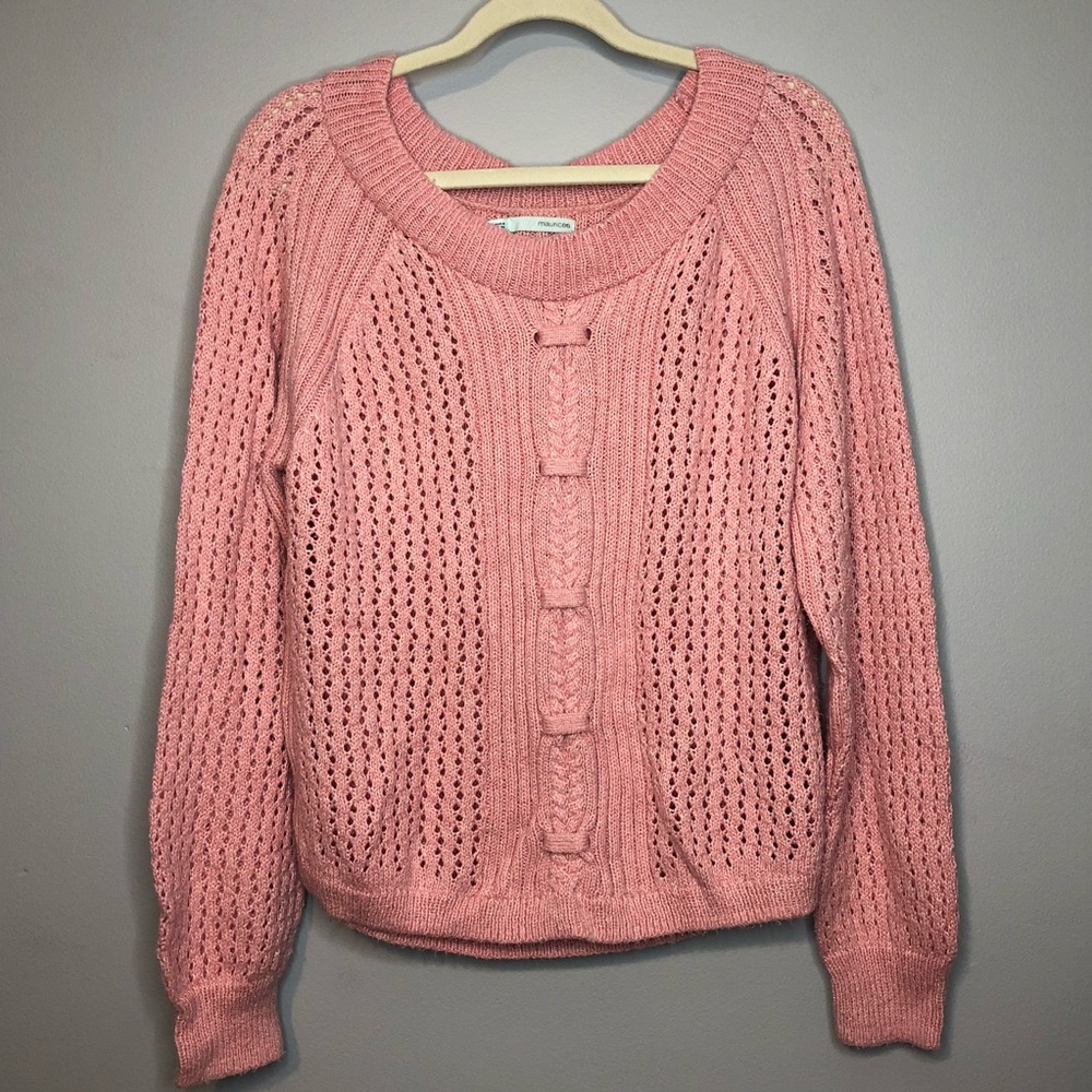 MAURICES Women’s Pink Sweater Size L